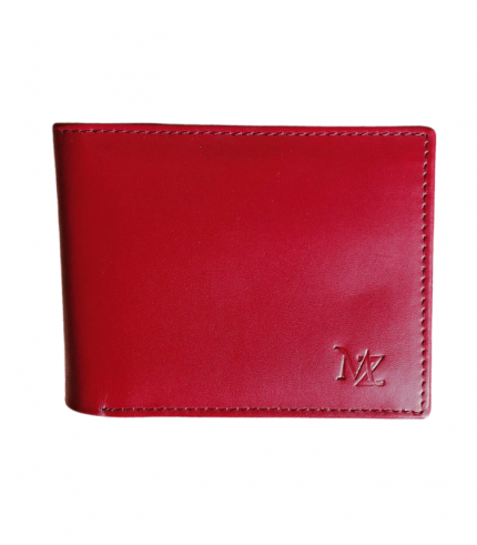 Allure Leather Wallet for Men in Pakistan - Red Color