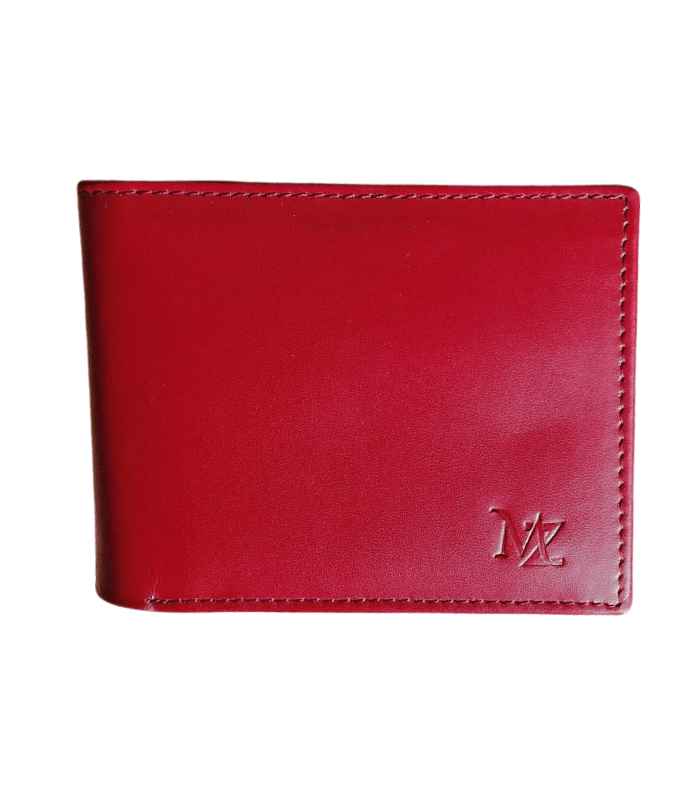 Allure Leather Wallet for Men in Pakistan - Red Color