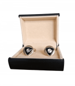 Black And Golden Cufflink In Pakistan