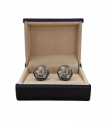 Buy Brown round Cufflinks In Pakistan