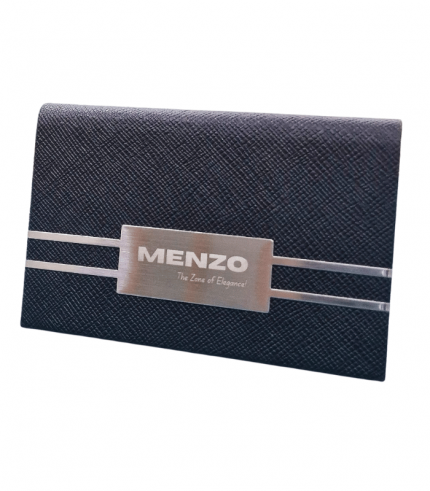 Leather Magnetic Card Holder In Pakistan - Best Card Holder In Black Color