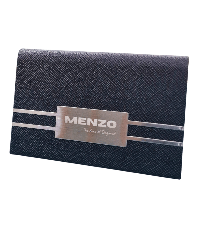 Leather Magnetic Card Holder In Pakistan - Best Card Holder In Black Color