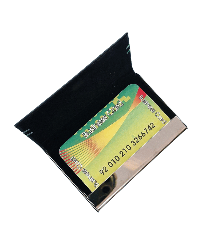 Leather Magnetic Card Holder In Pakistan - Best Card Holder
