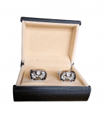 oval Silver Cufflinks in Pakistan
