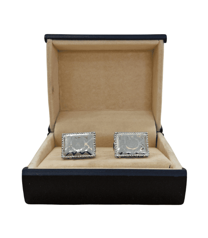 Rectangle Simple Cufflink